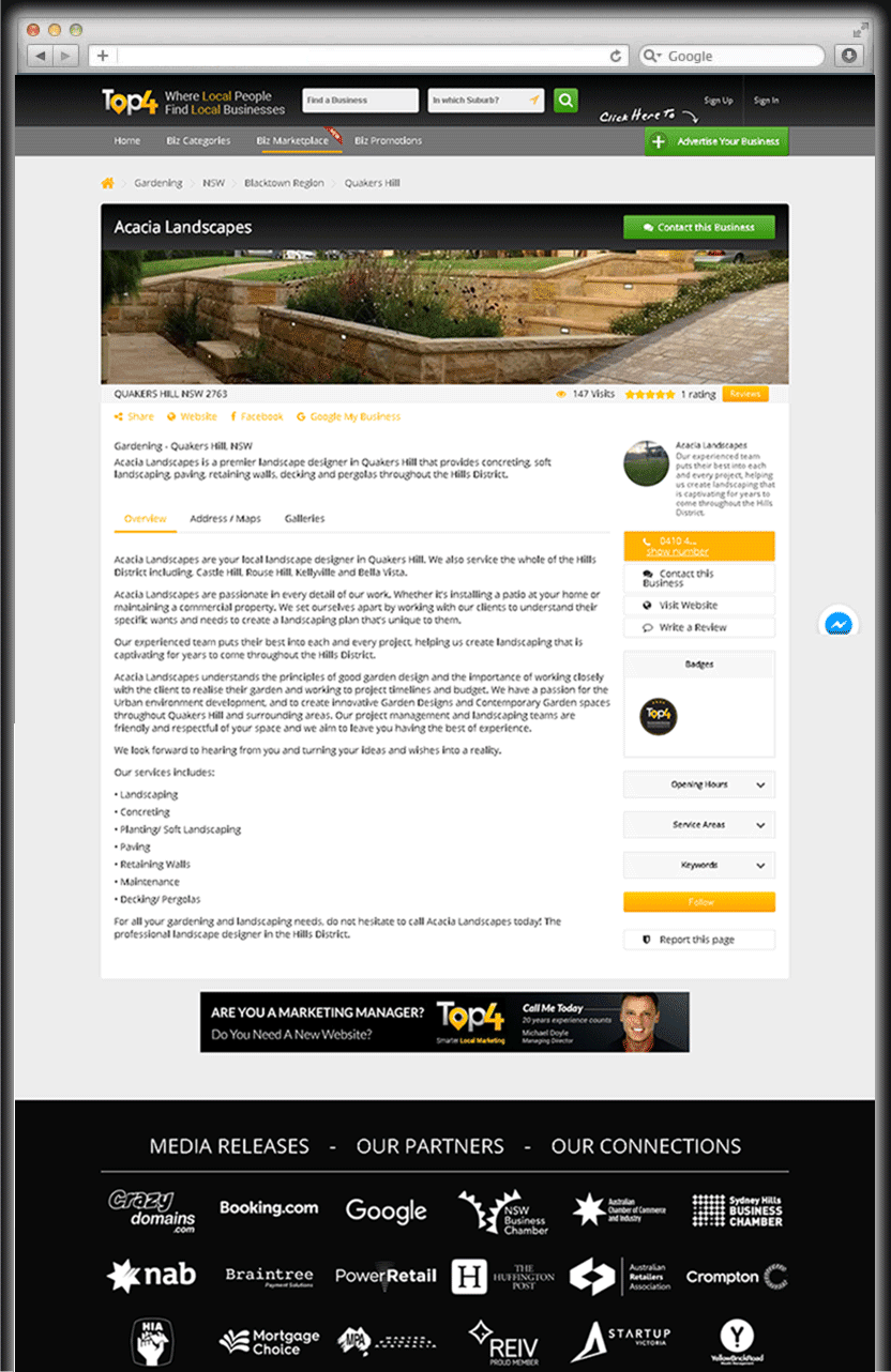 Landscape Designing Quakers Hill