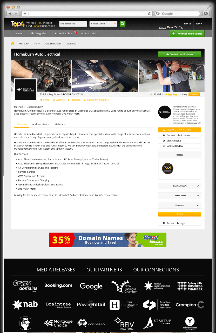 Mechanic Lidcombe