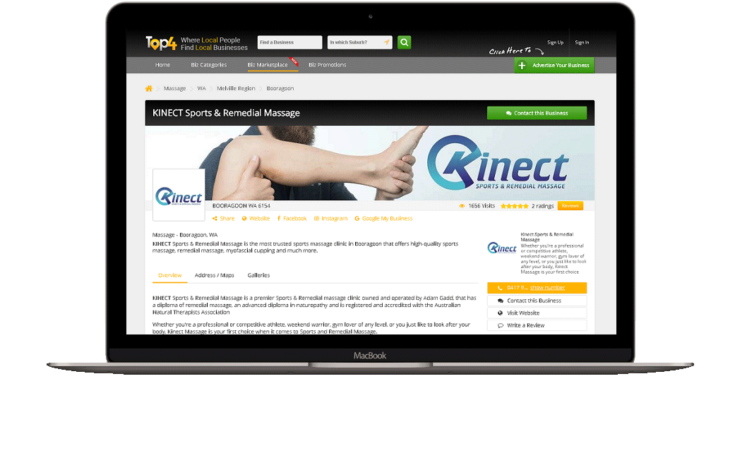 Kinect Sports Massage