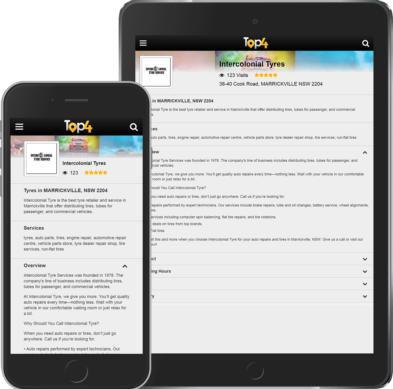 Intercolonial Tyres - Digital Marketing Case Study - Top4 Marketing