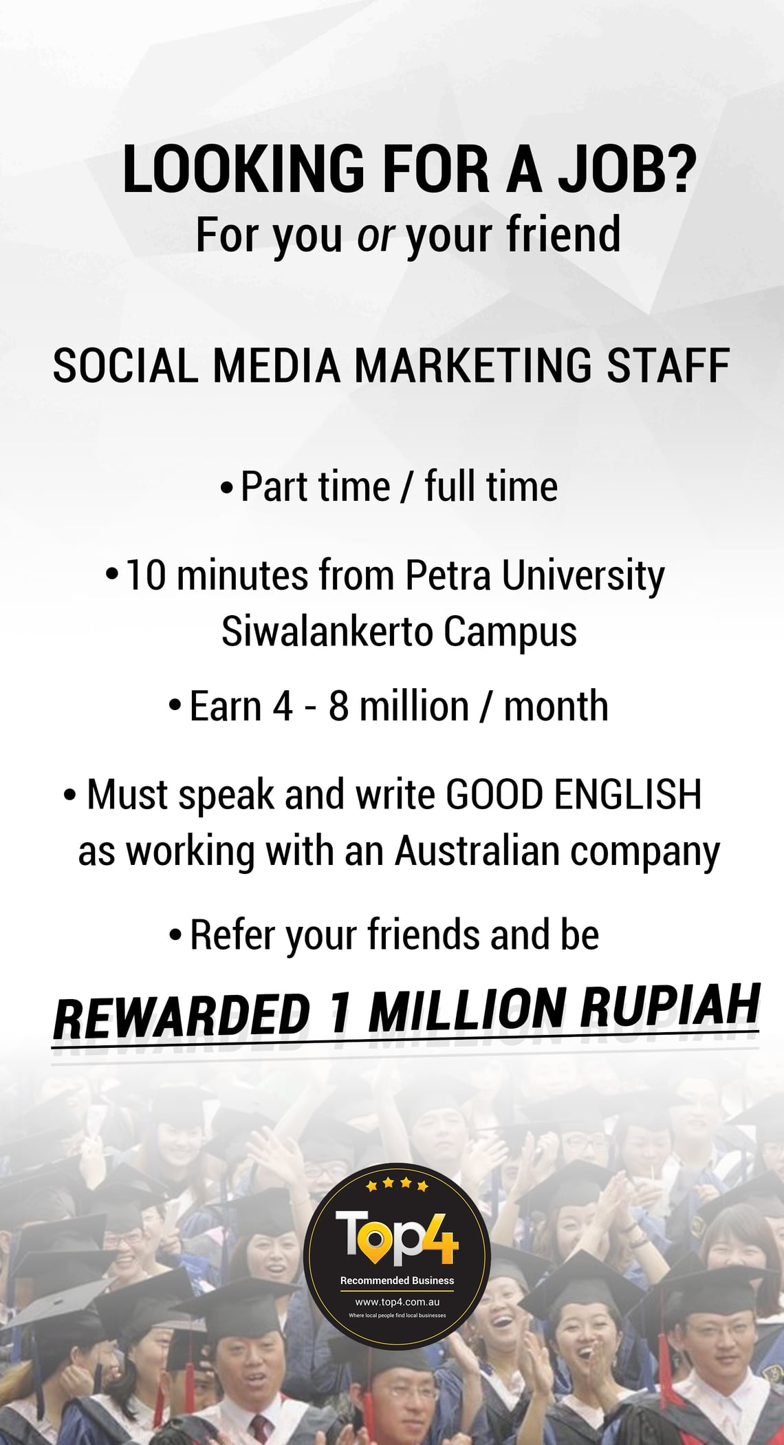 Digital Marketing Sales - Job Vacancy