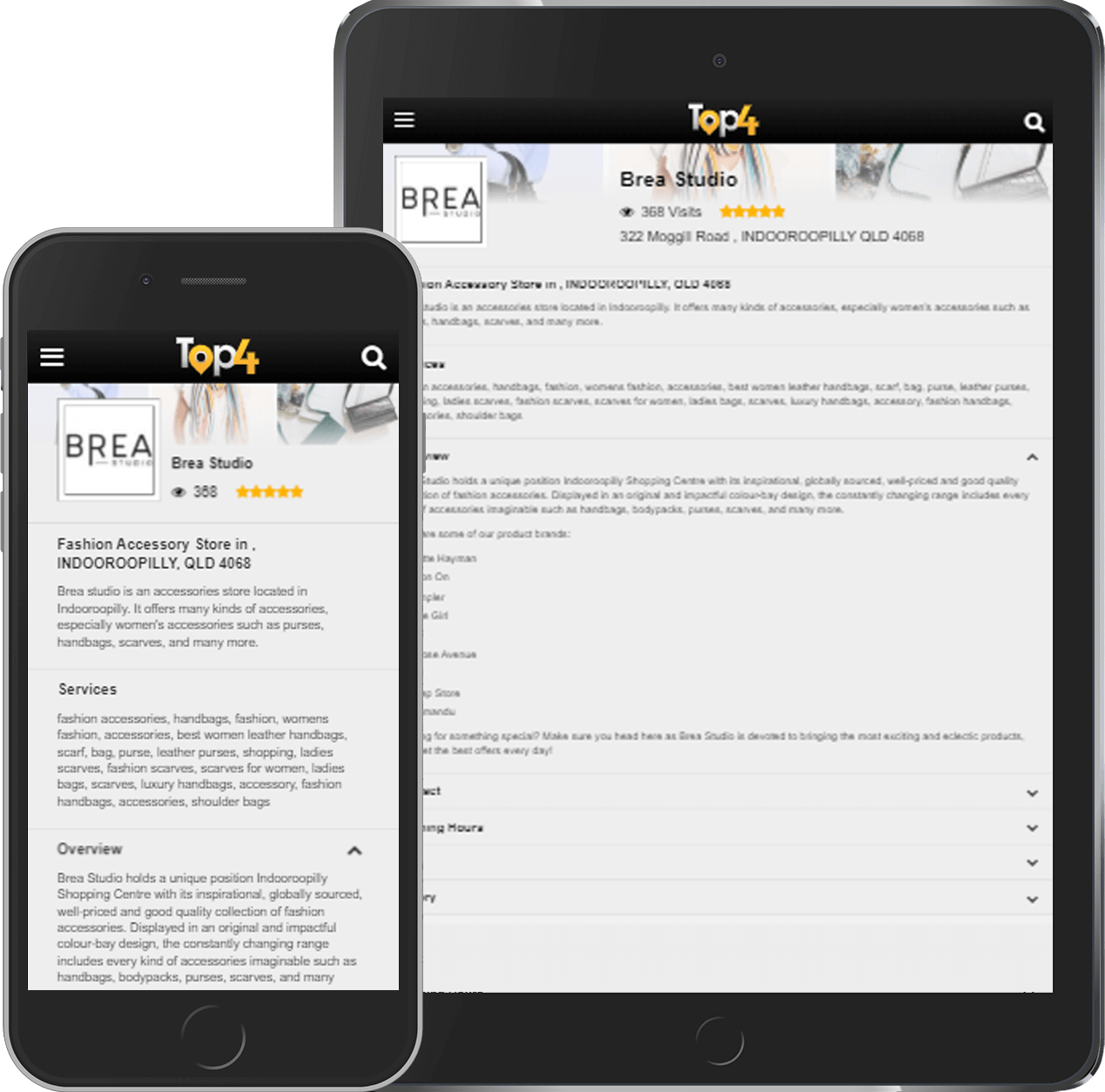 Brea Studio - Digital Marketing Case Study - Top4 Marketing