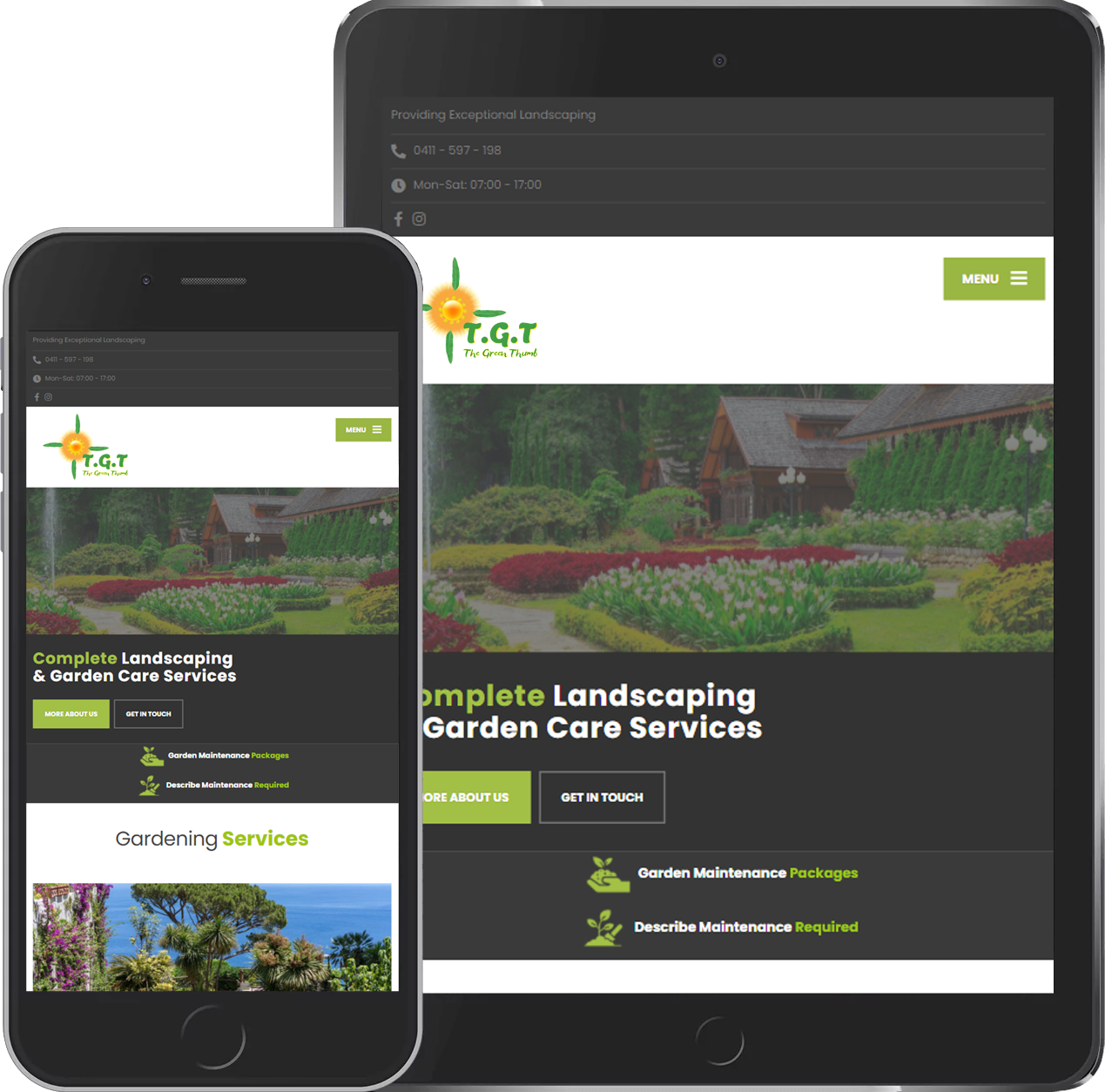 Website Redesign for Gardeners - The Green Thumb