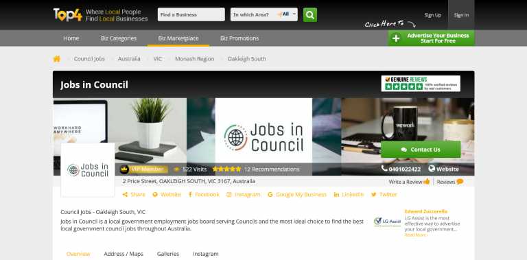 Local Council Jobs SEO Service