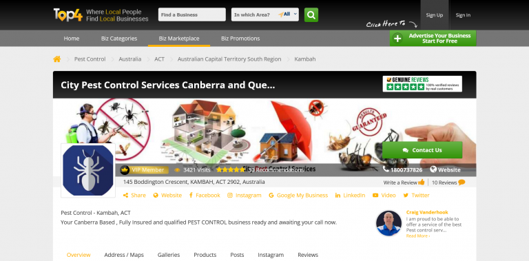 Pest Control Local Marketing