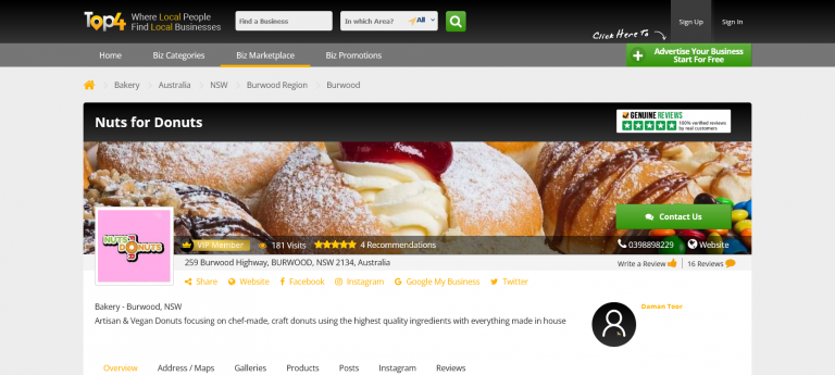 Social Media Marketing for Donut Shops - Nuts for Donuts