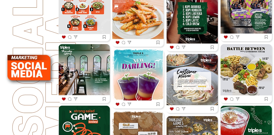 Triple S Neighborhood Cafe - Social Media Marketing