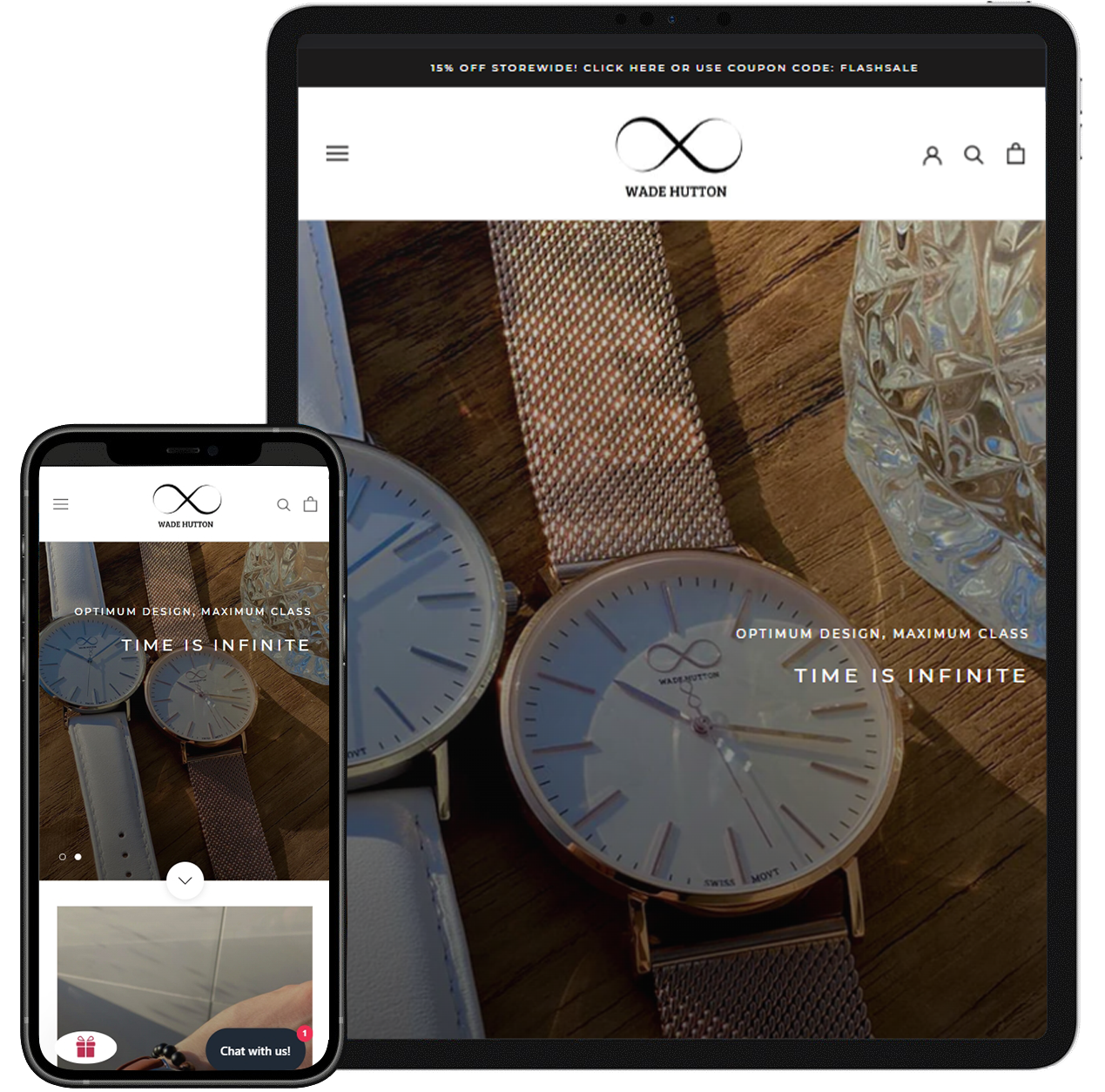 Ecommerce-Website-Development-for-Wade-Hutton-Watches-3