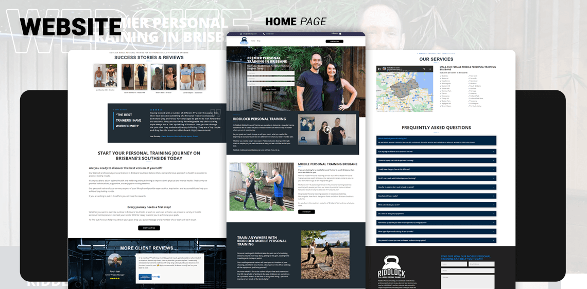 Riddlock Personal Training - SEO 5