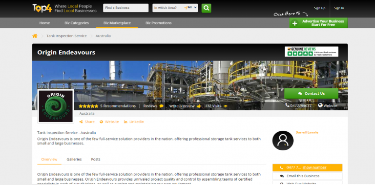 SEO Service – Origin Endeavour 7