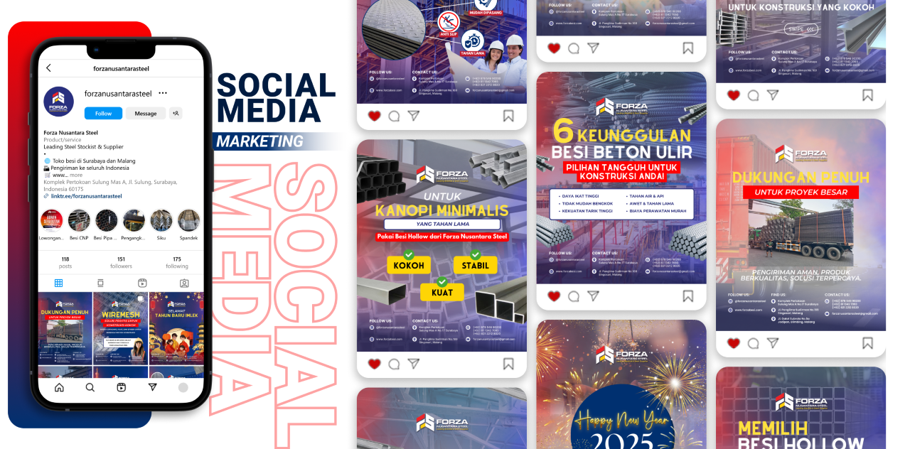Social Media Management - Forza Besi