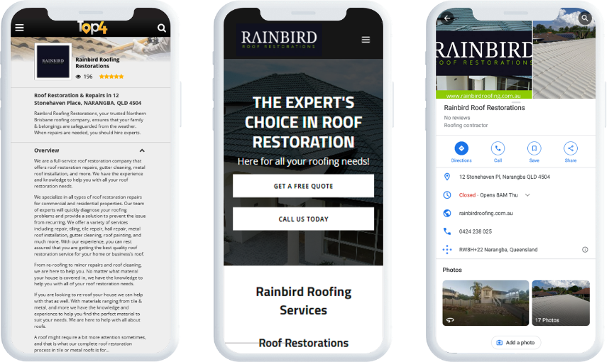 Digital Marketing Services for Roofing Construction & Services