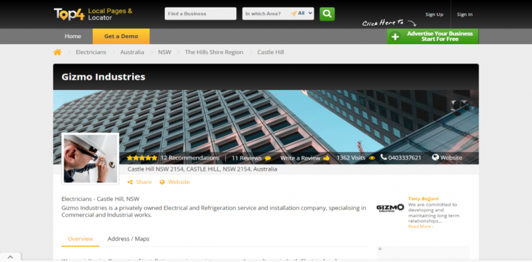 Digital marketing services for Electricians