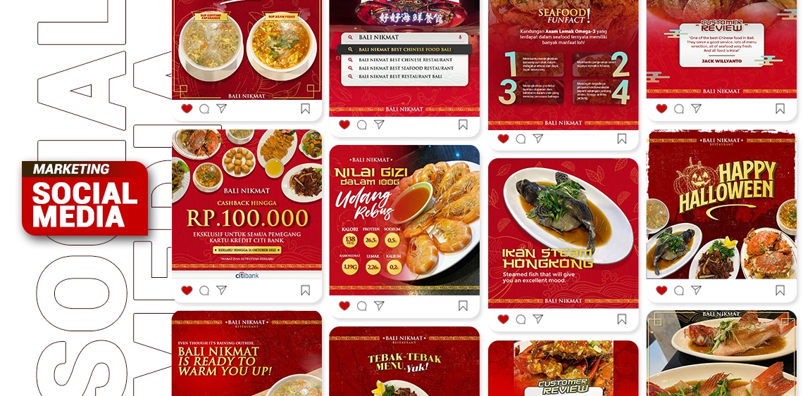 Social Media Marketing - Restaurant Bali Nikmat