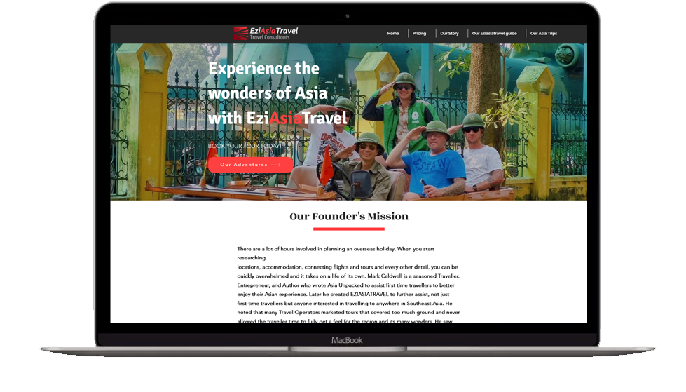 Website Redesign - EziAsiaTravel