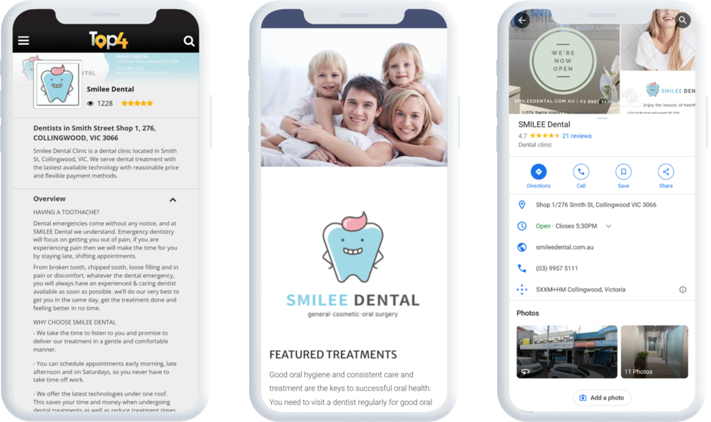 Top4 Platform SMILEE Dental - Medical