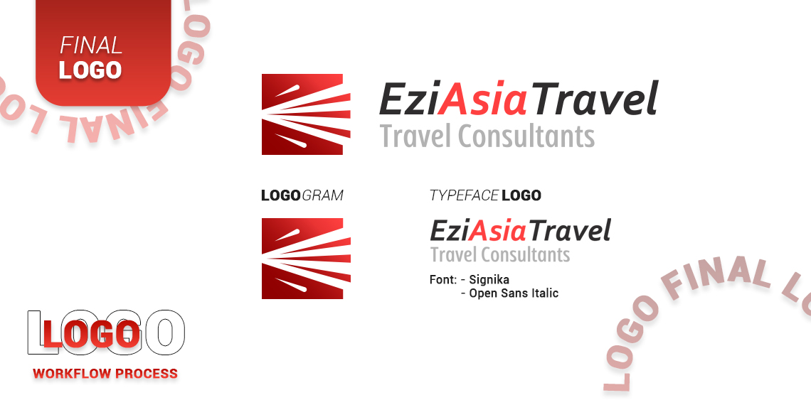 Website & Logo Redesign Services - EziAsia Travel Tourism & Hospitality