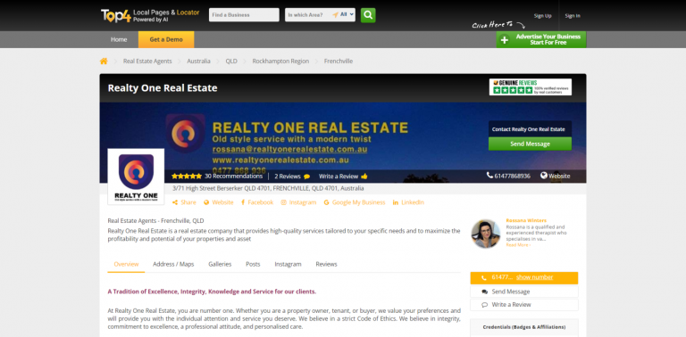 SEO Services - Realty One Real Estate