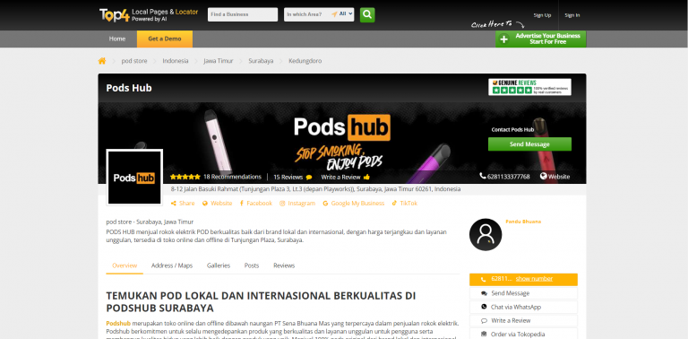 Social Media Marketing Services for Retail Pods Hub