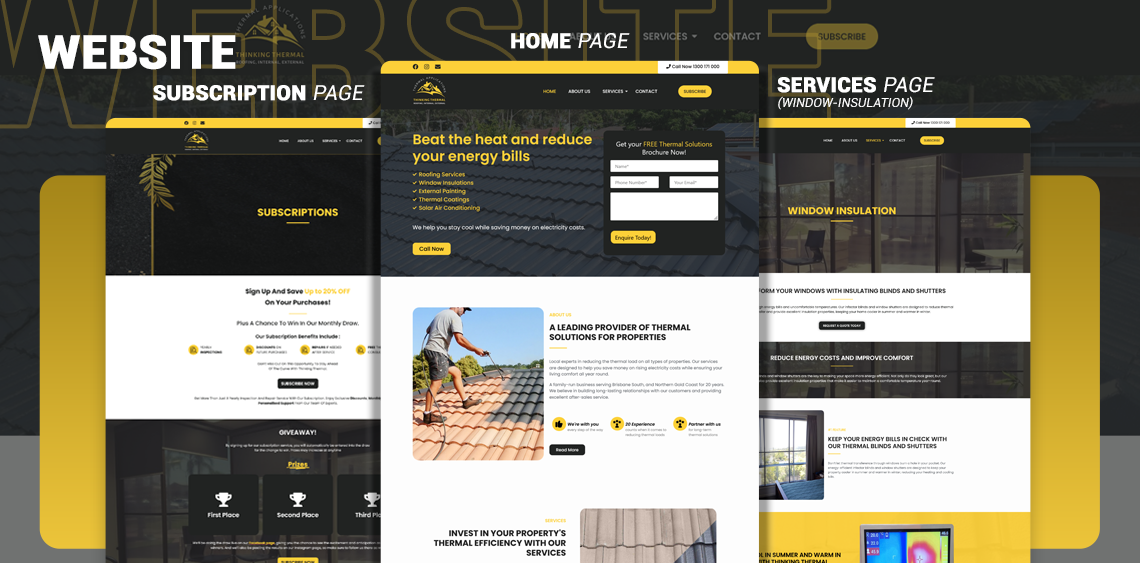 Website Development Services - Thinking Thermal