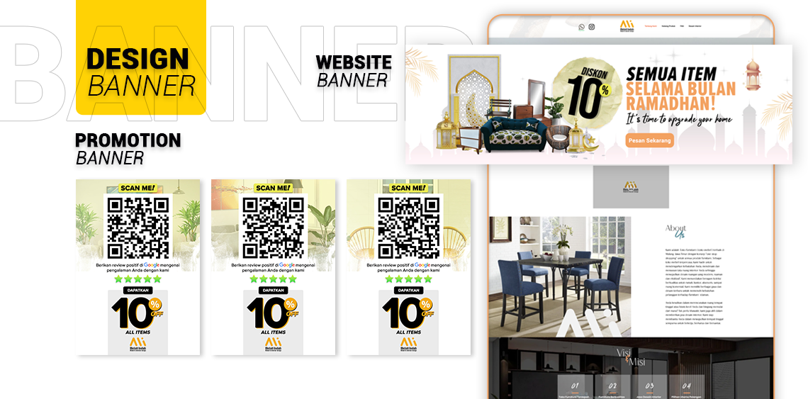 Digital Marketing for Melati Indah - Furniture Store