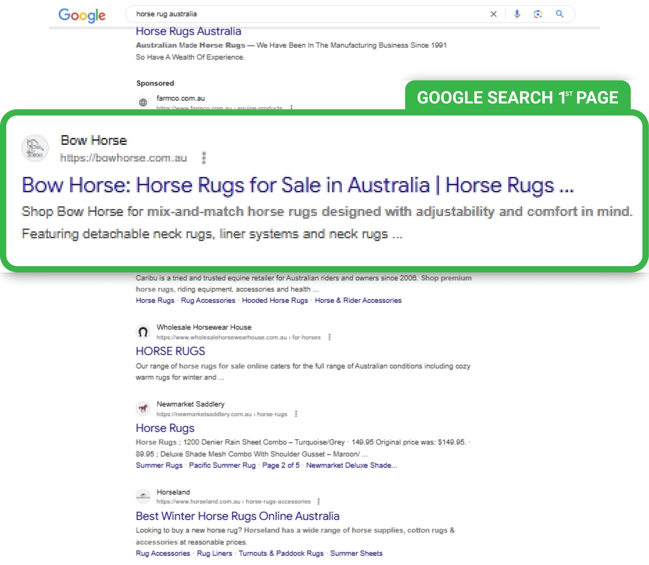 SEO Services - Bow Horse