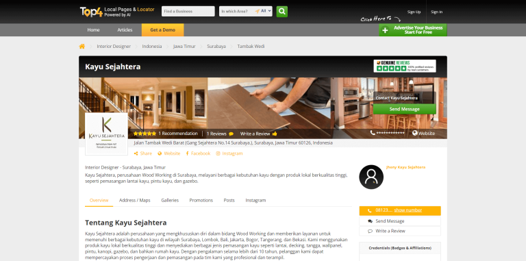 SEO Services - Kayu Sejahtera