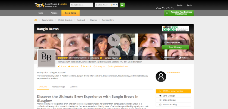 Bangin Brows for SEO Services
