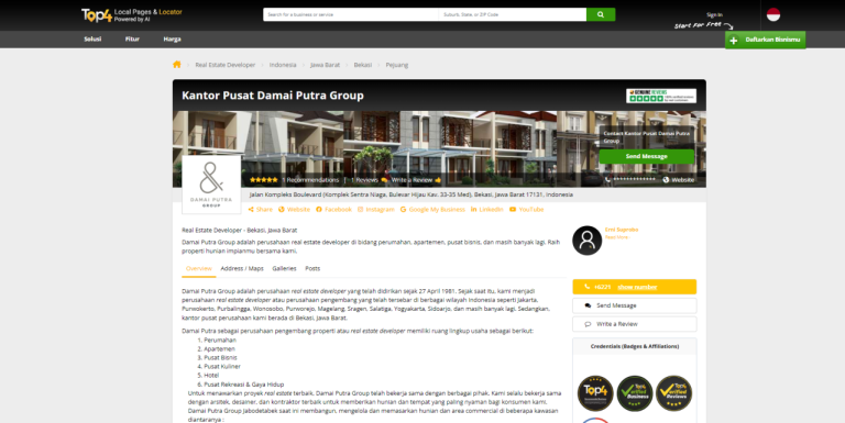 Google Business Profile Management - Damai Putra