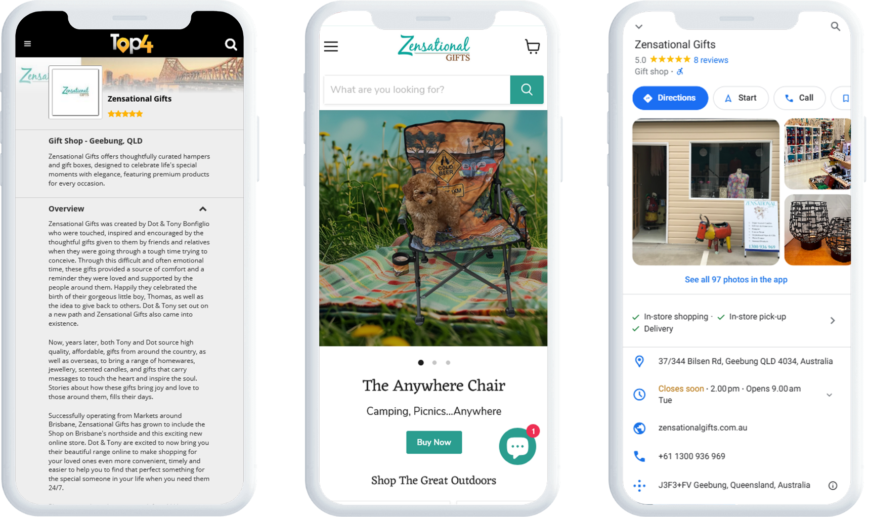 SEO Services - Zensational Gifts