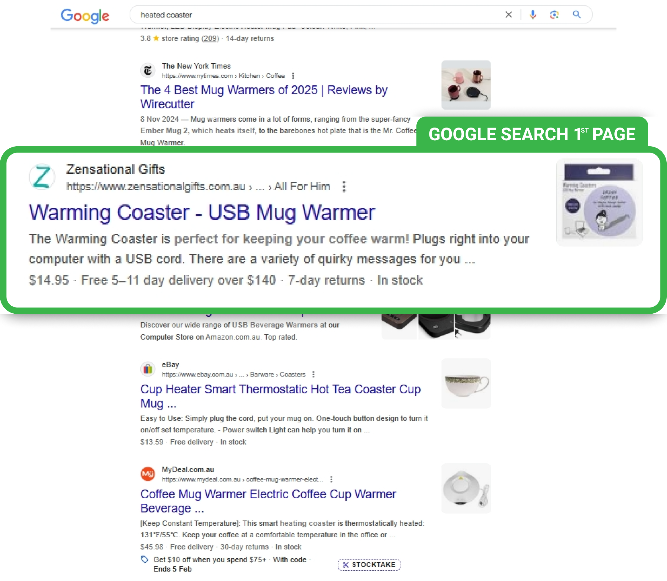 SEO Services - Zensational Gifts