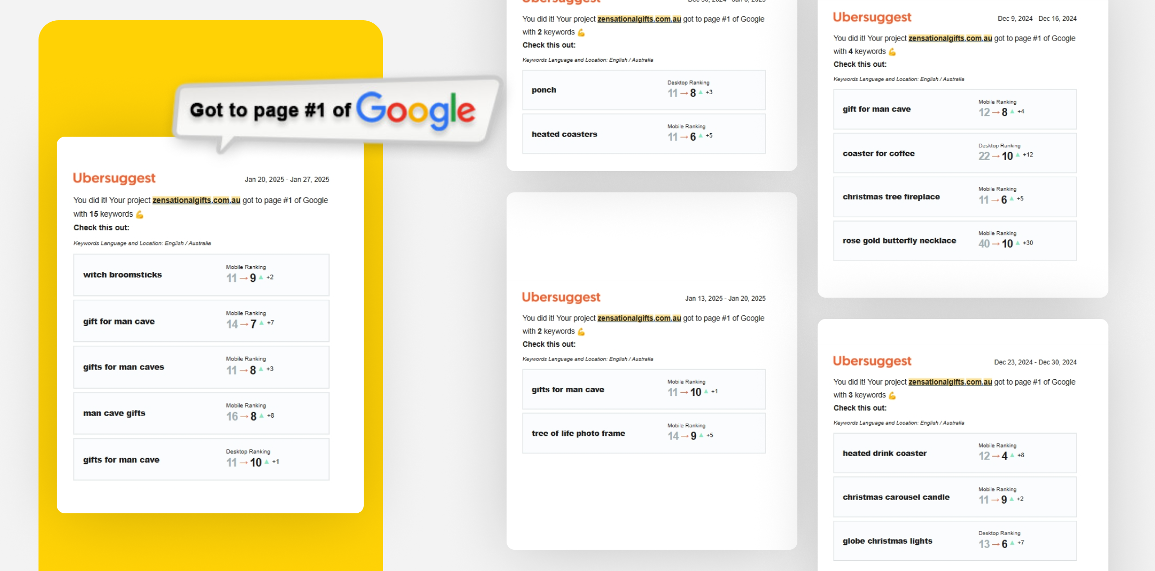 SEO Services - Zensational Gifts