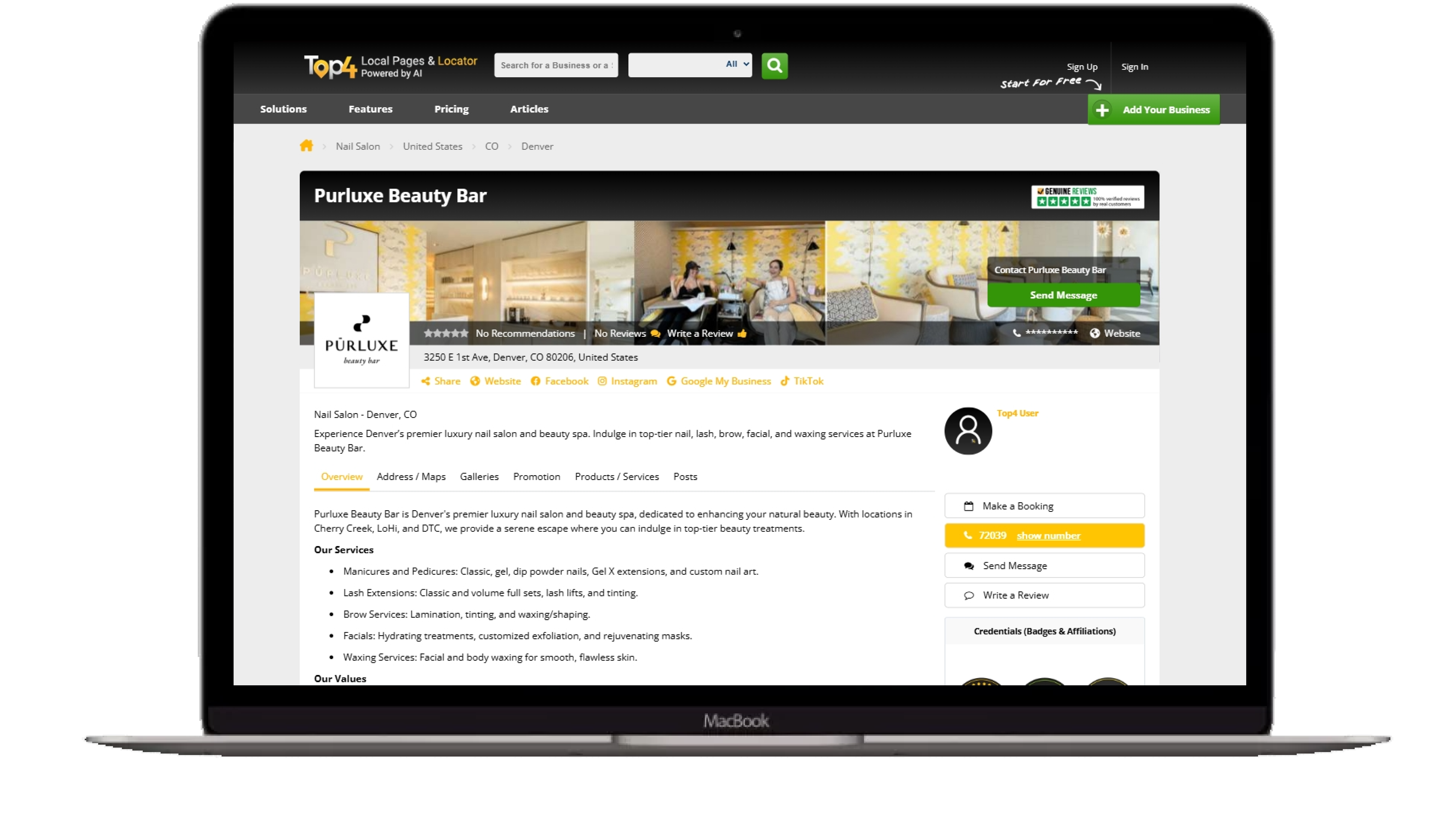 SEO Services - Purluxe Beauty Bar