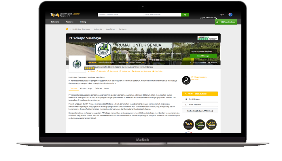 Seo Service - PT Yekape Surabaya