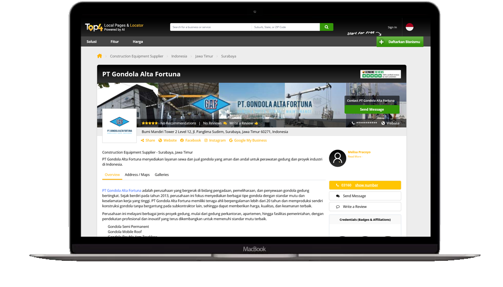 social media marketing for PT Gondola Alta Fortuna