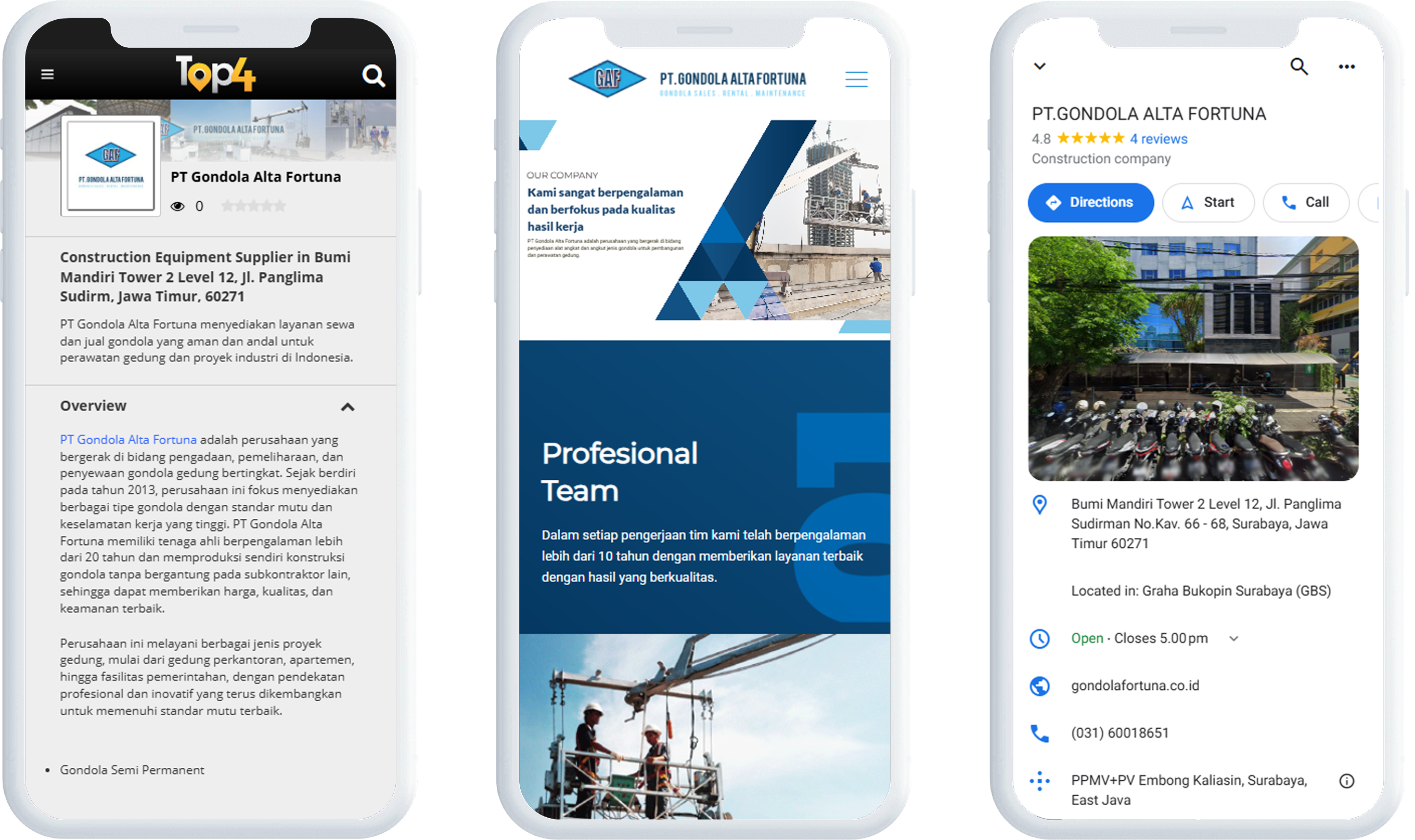 social media marketing for Construction Equipment Supplier