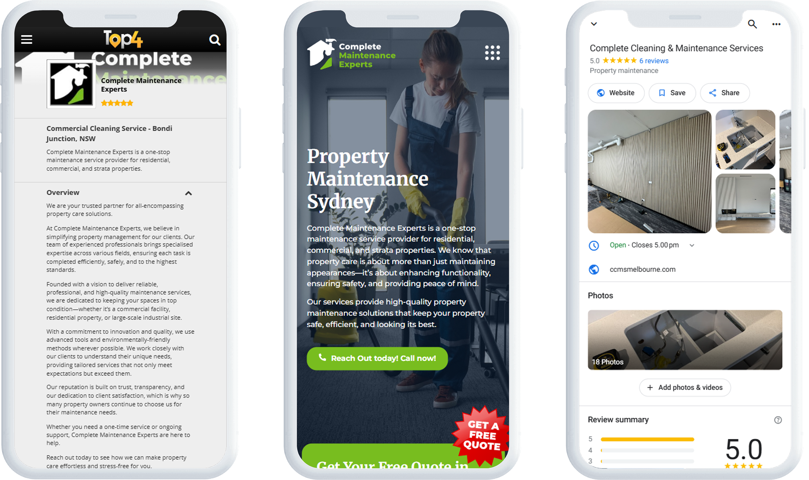 SEO Services for Complete Maintenance Expert