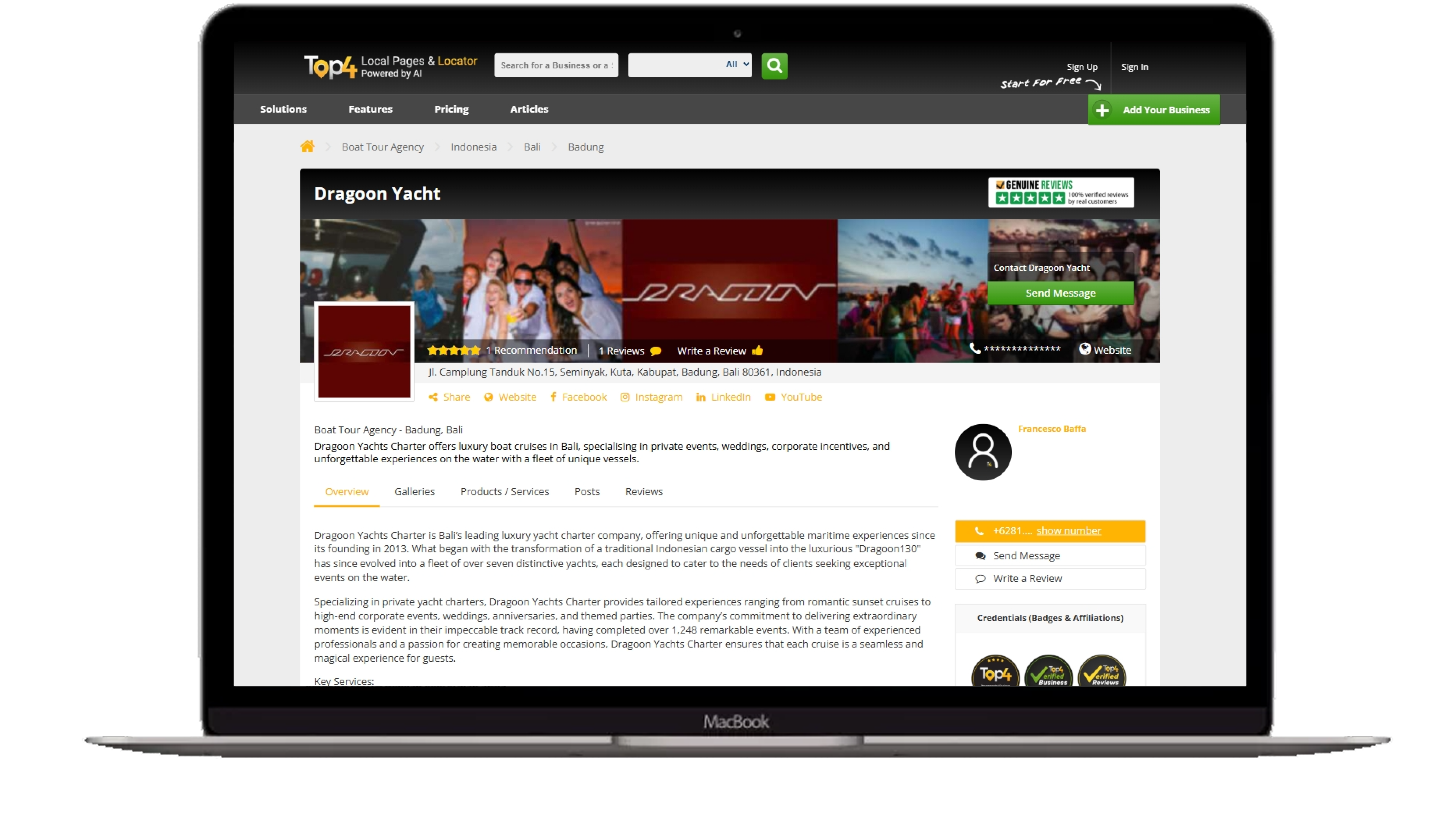SEO Services - Dragoon Yachts