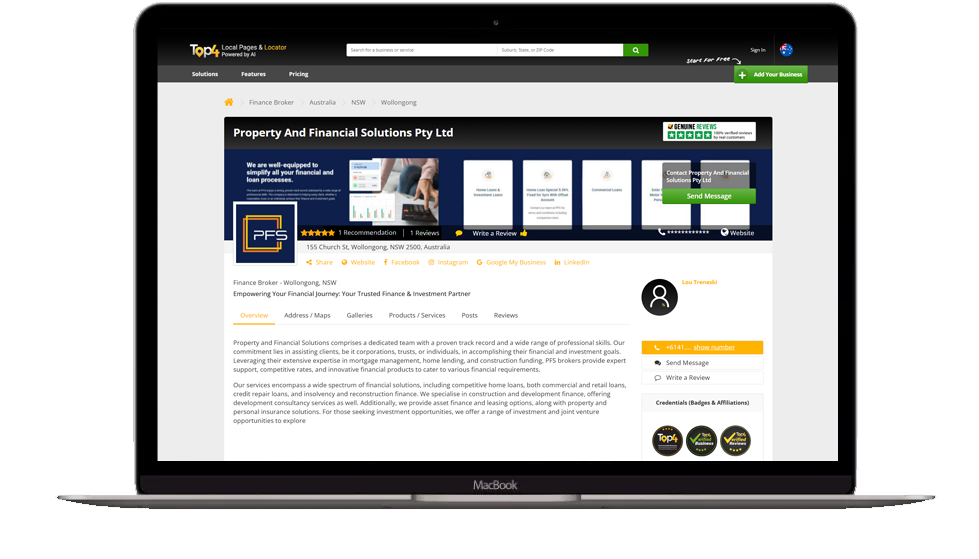 Layanan SEO untuk Property and Financial Solutions