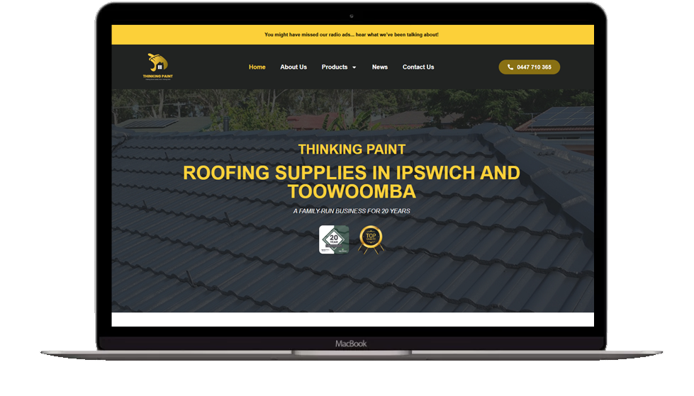 Layanan Pengembangan Website Untuk Thinking Paint
