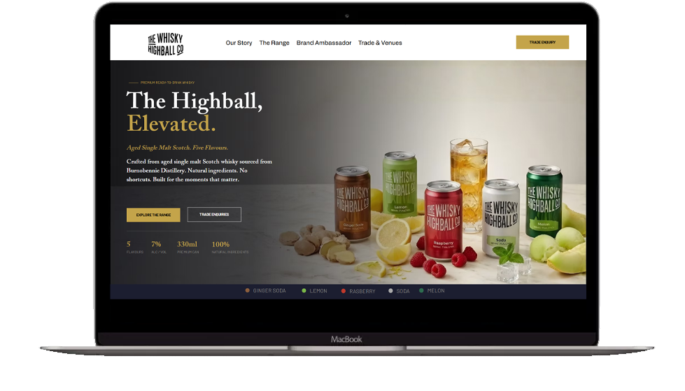 Layanan Website Untuk Makanan & Minuman