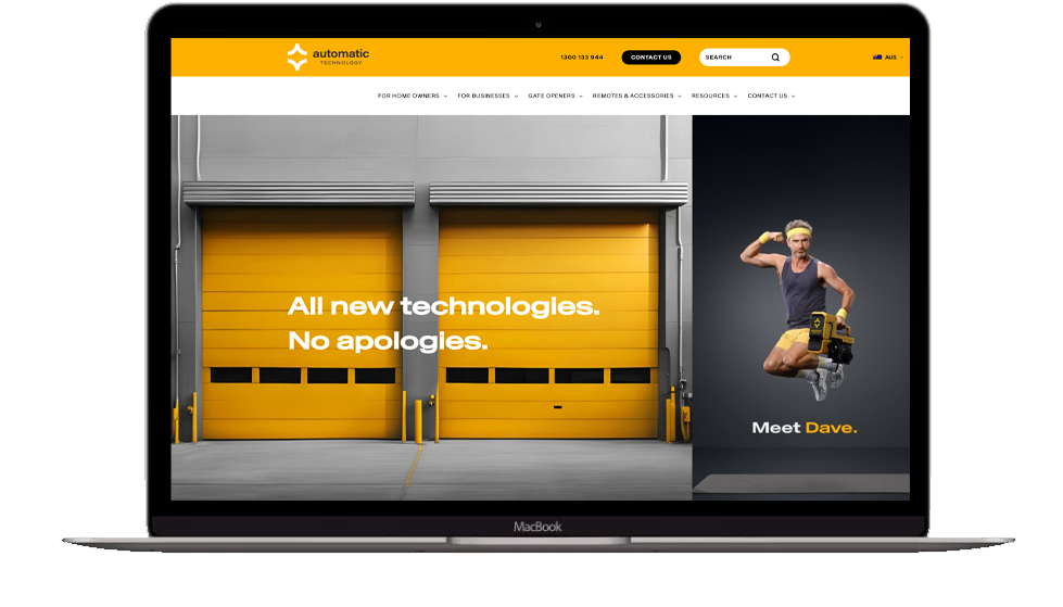 Website Development for Automatic Technology