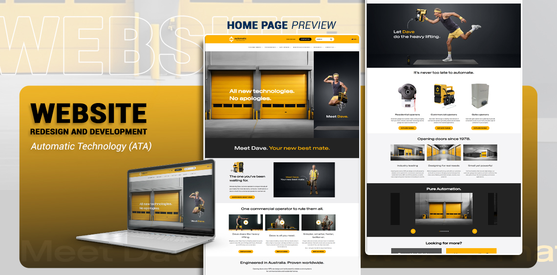 Website Development for Automatic Technology