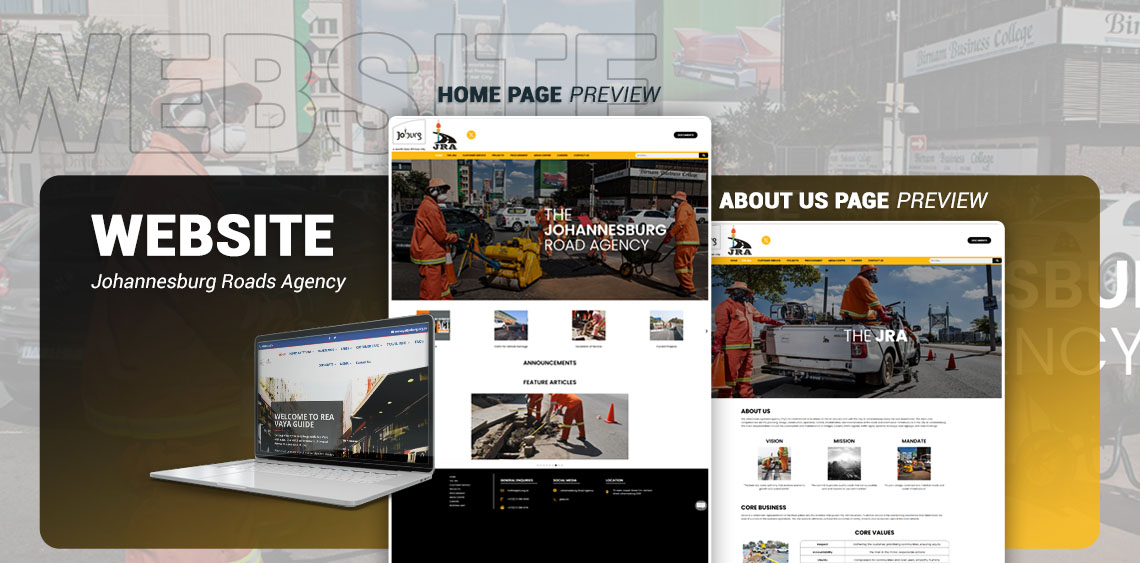 Website Improvement for Johannesburg Roads Agency