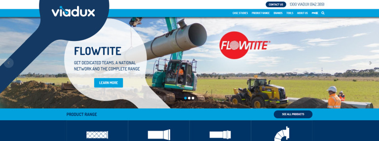 Website Redesign & Digital Transformation for Viadux Water Solutions