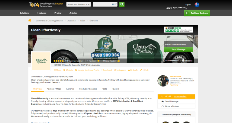 seo services for clean effortlessly top4 online