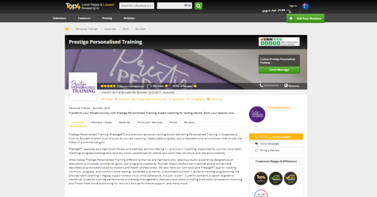 seo service for prestige pt