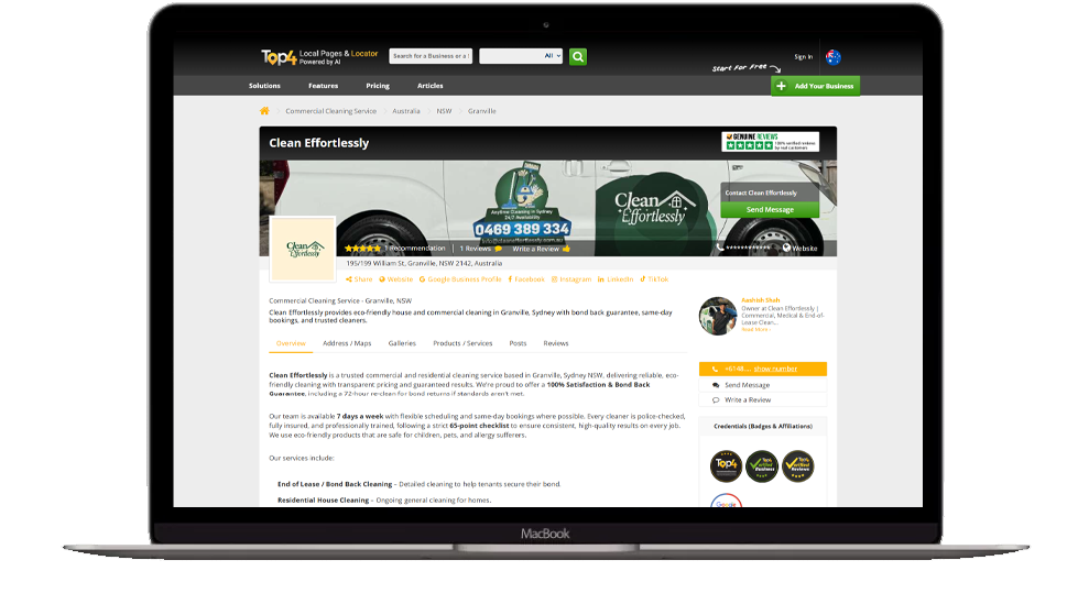 AEO/SEO Services for Clean Effortlessly
