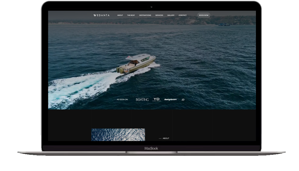 Website Migration for Vedanta Boat