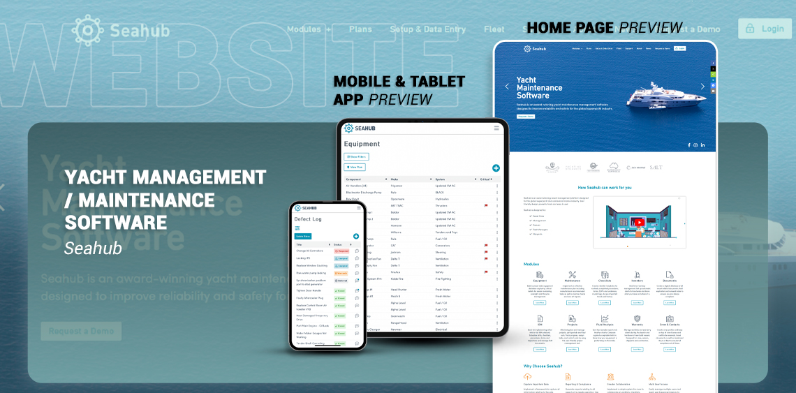seahub yacht management software